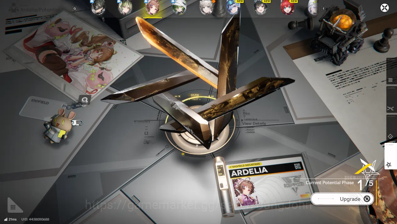 Arknights: Endfield Accounts Starter Fresh | ASIA | SSR Ardelia Potensial 1 + L image 4