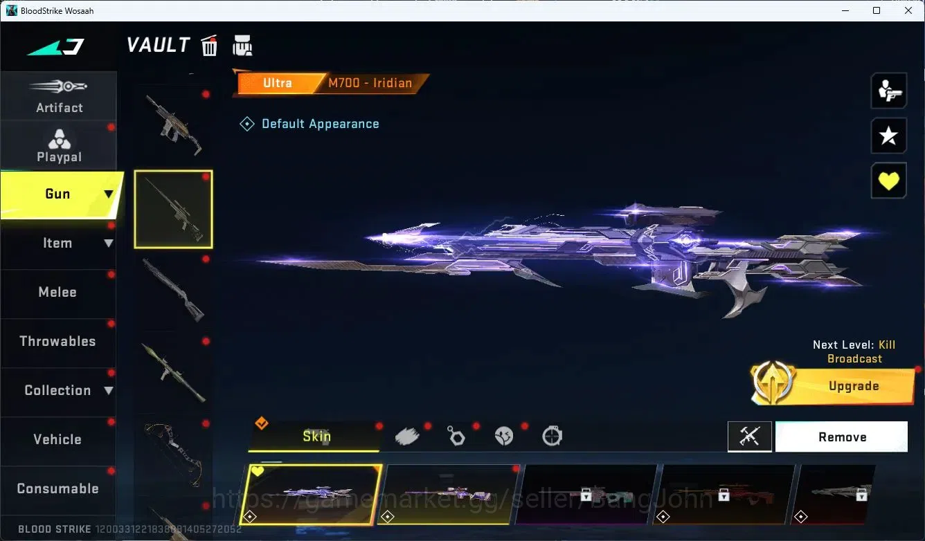 Blood Strike Accounts ASIA | 1 ETERNAL: Desert Eagle | 3 7DS | 8 ULTRA | image 10