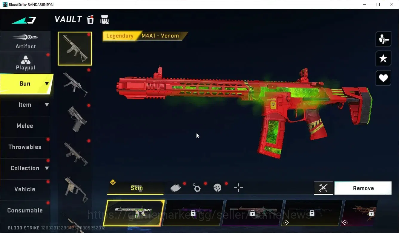 Blood Strike Accounts ASIA | ETERNAL M700-Retribution | 1 ULTRA Striker  image 6