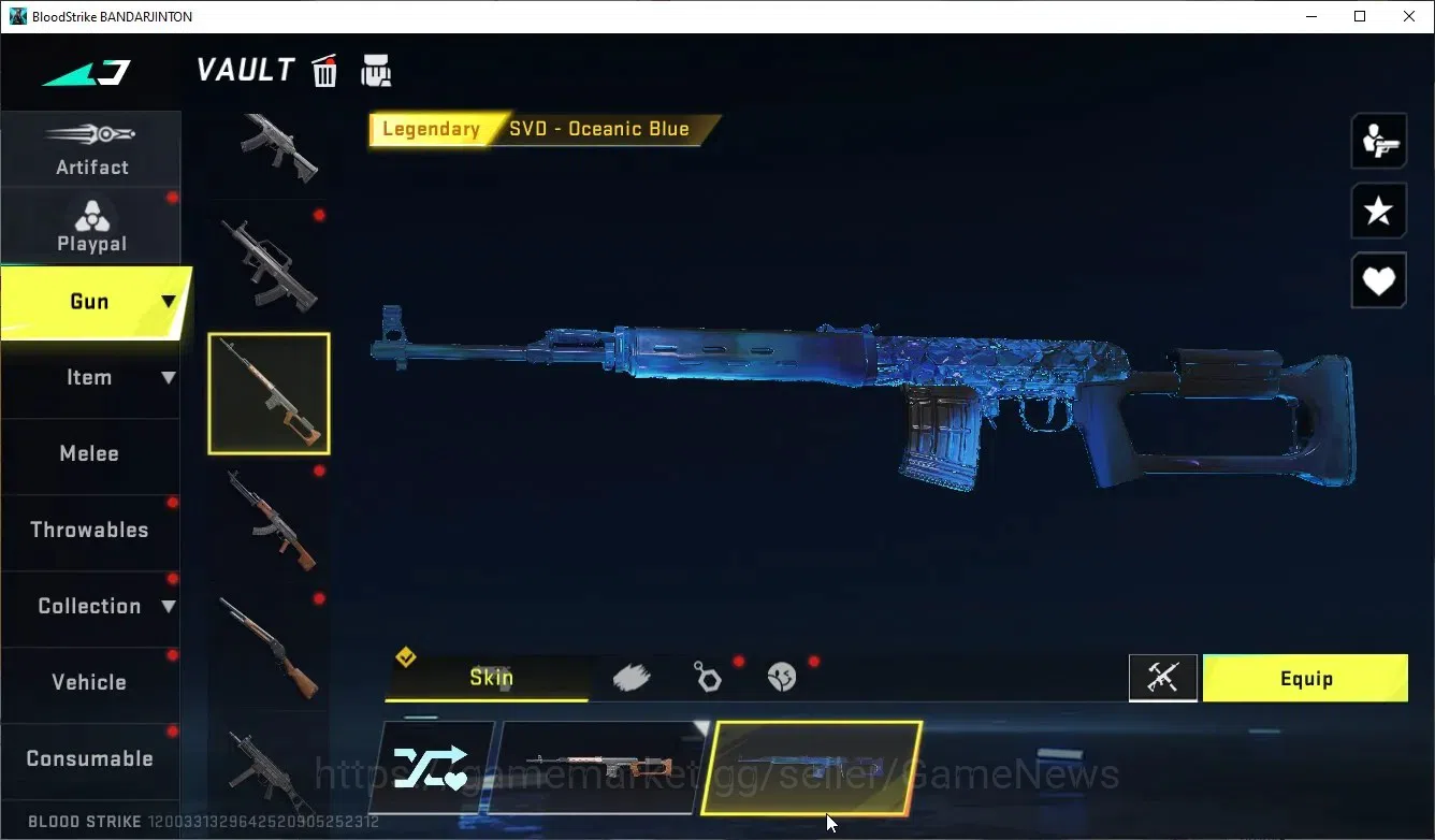 Blood Strike Accounts ASIA | ETERNAL M700-Retribution | 1 ULTRA Striker  image 9