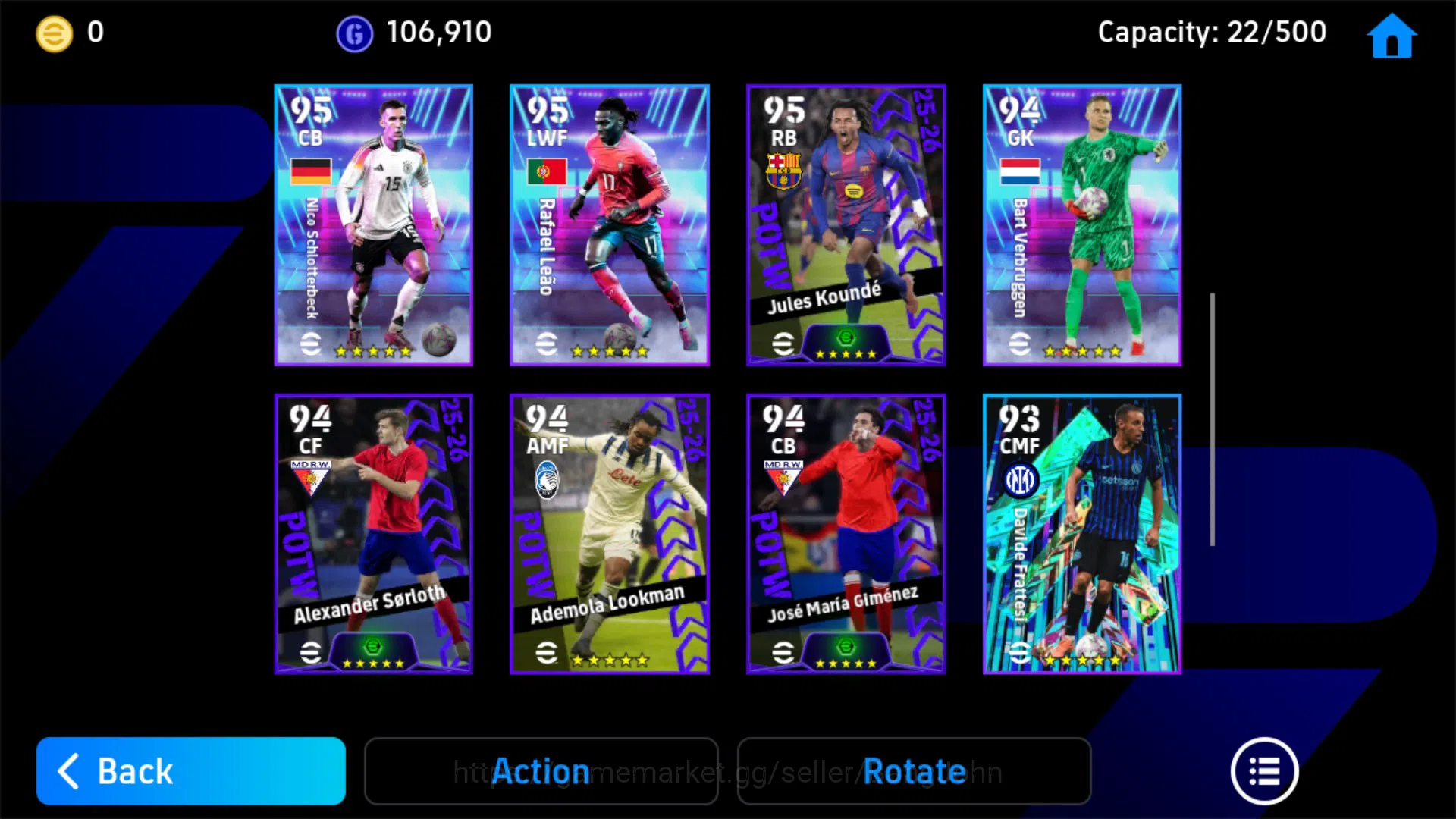 eFootball Accounts Android Power 3130 | Zlatan Ibrahimovic Big Time | image 5