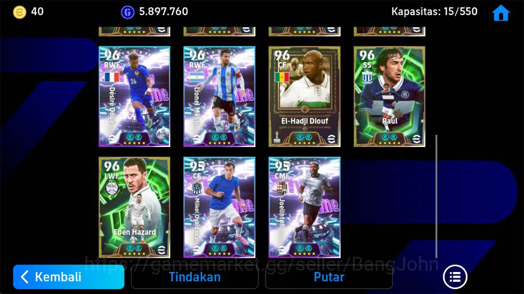 eFootball Accounts power 3168 | scheichel epic, doanadoni epic, Neyma image 5