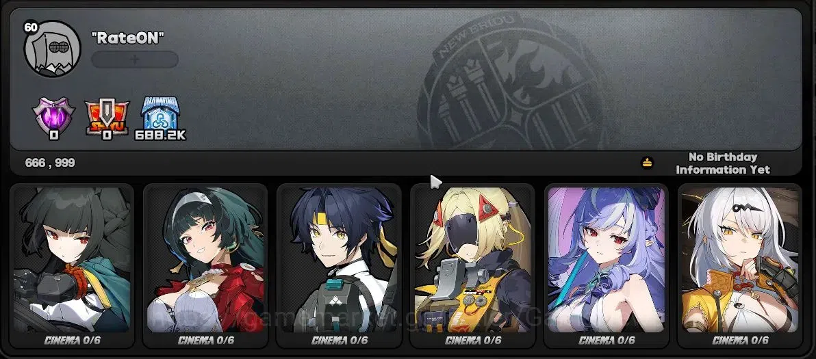 Zenless Zone Zero Accounts ASIA|IK 60|12 Limit,Miyabi PremTeam[(Miyabi,Trigge image 5