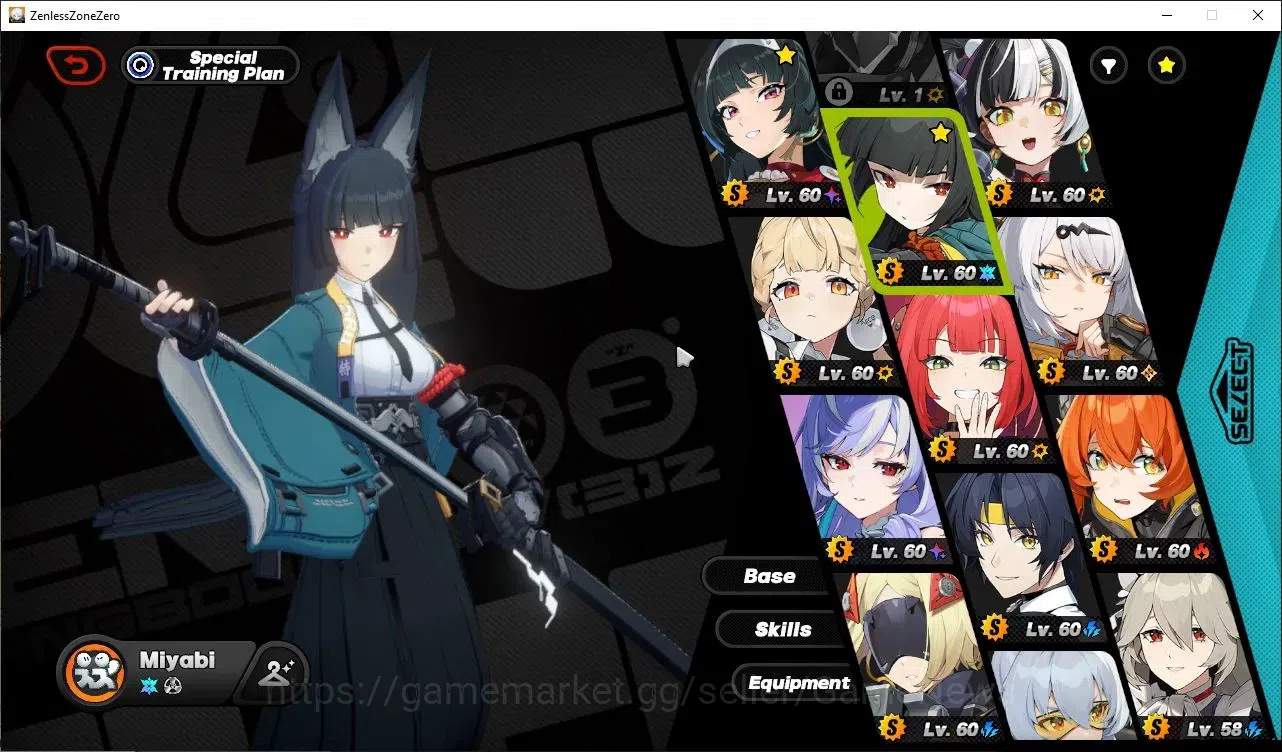 Zenless Zone Zero Accounts ASIA|IK 60|12 Limit,Miyabi PremTeam[(Miyabi,Trigge image 6