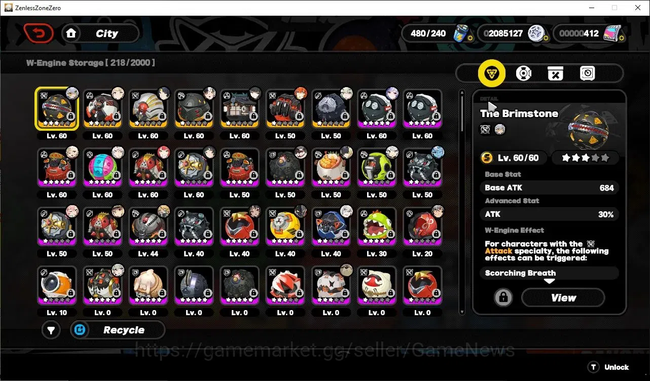 Zenless Zone Zero Accounts ASIA|IK 60|12 Limit,Miyabi PremTeam[(Miyabi,Trigge image 9