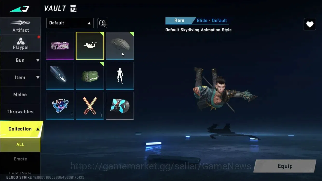 Blood Strike Accounts ASIA|ULTRA [MELEE Lightblade-Dark Force]|BR Silver image 11