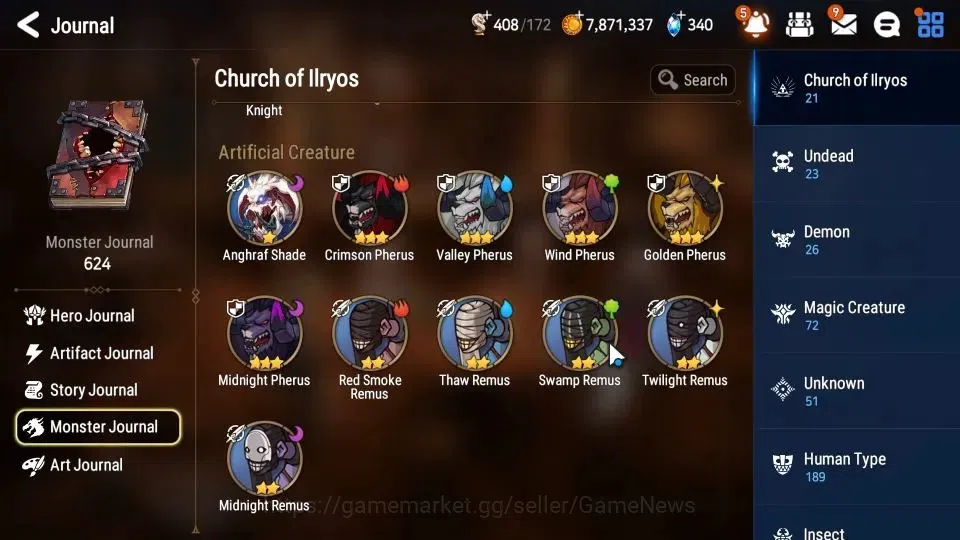 Epic Seven Accounts GLOBAL|UnVerif|New Meta Salome, Lone Crescent Bell image 16
