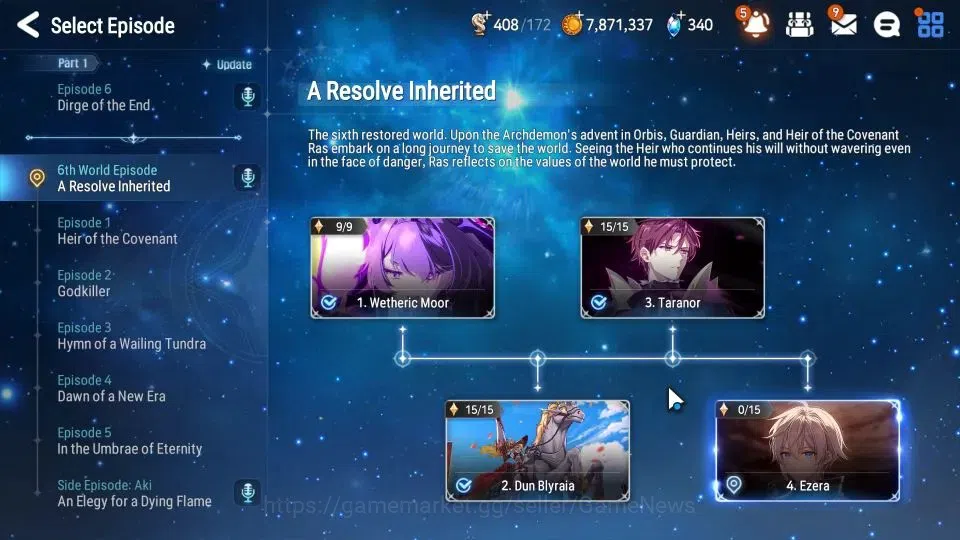 Epic Seven Accounts GLOBAL|UnVerif|New Meta Salome, Lone Crescent Bell image 18