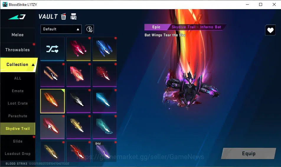 Blood Strike Accounts ASIA|ETERNAL JET-Comet|Collab BLEACH[MCX-Tensa Lv2 image 5