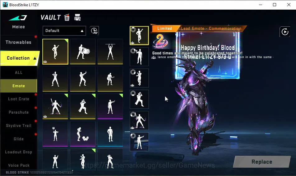 Blood Strike Accounts ASIA|ETERNAL JET-Comet|Collab BLEACH[MCX-Tensa Lv2 image 8