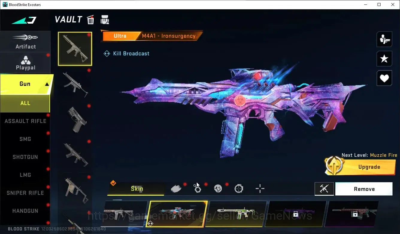 Blood Strike Accounts ASIA|ETERNAL M700,DeAgle+MELEE TalonKnife,COLLAB T image 10