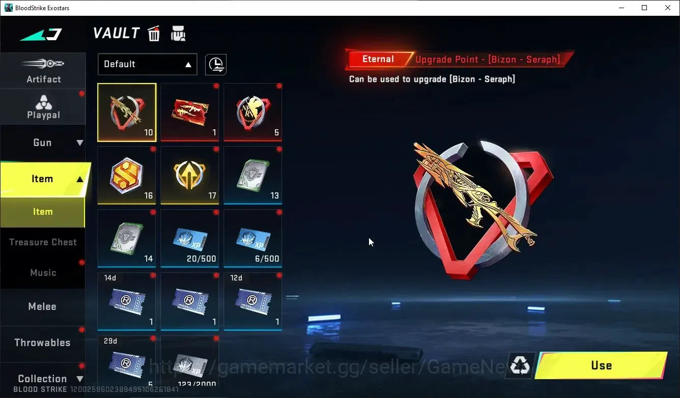 Blood Strike Accounts ASIA|ETERNAL M700,DeAgle+MELEE TalonKnife,COLLAB T image 13