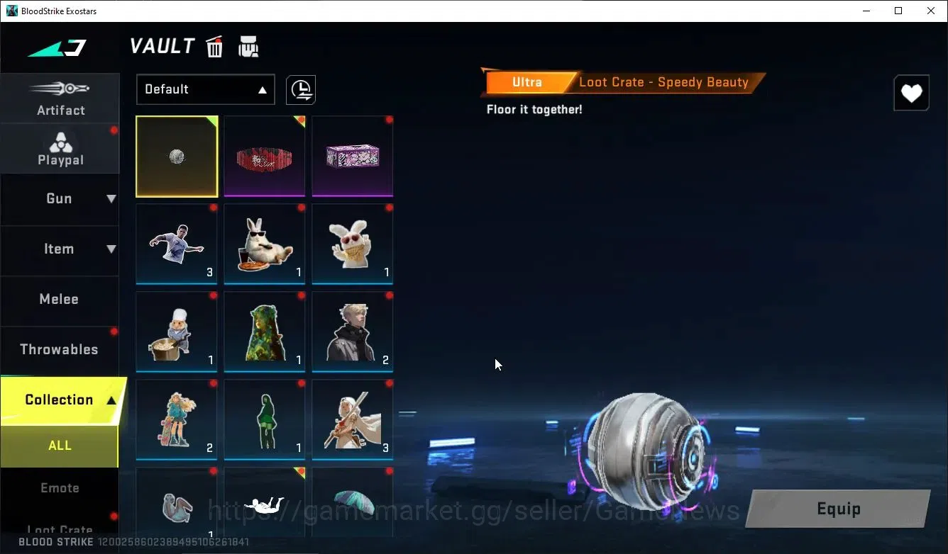 Blood Strike Accounts ASIA|ETERNAL M700,DeAgle+MELEE TalonKnife,COLLAB T image 14