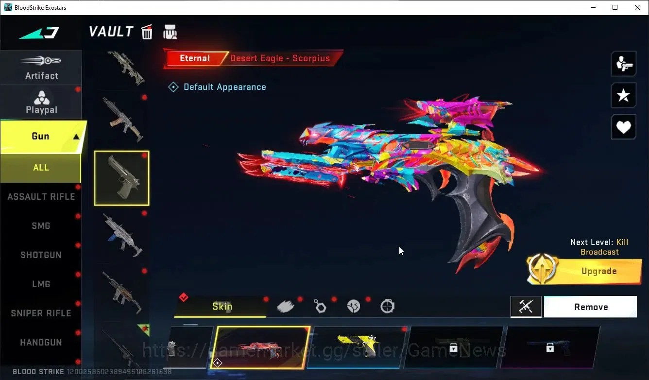 Blood Strike Accounts ASIA|ETERNAL M700,DeAgle+MELEE TalonKnife,COLLAB T image 7