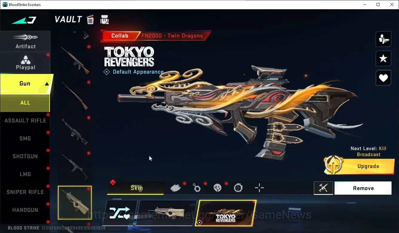 Blood Strike Accounts ASIA|ETERNAL M700,DeAgle+MELEE TalonKnife,COLLAB T image 9