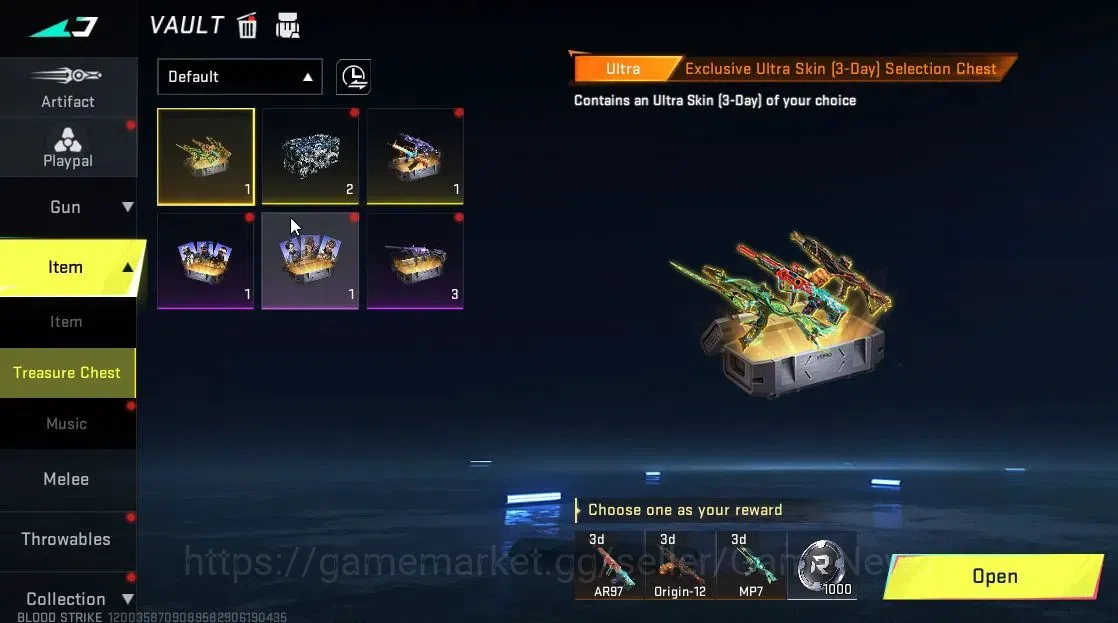 Blood Strike Accounts ASIA|ULTRA [ETHAN-Raid Mask]|Legendary Guns[MP155- image 3