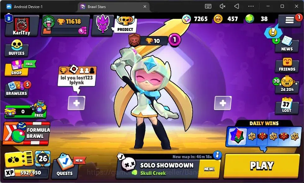 Brawl Stars Accounts Global | 11618 Thropy|58 Brawler|6 Max Hypercharge image 1