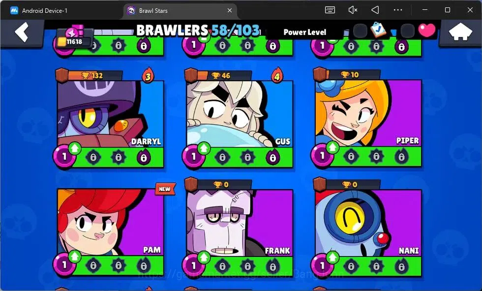 Brawl Stars Accounts Global | 11618 Thropy|58 Brawler|6 Max Hypercharge image 10