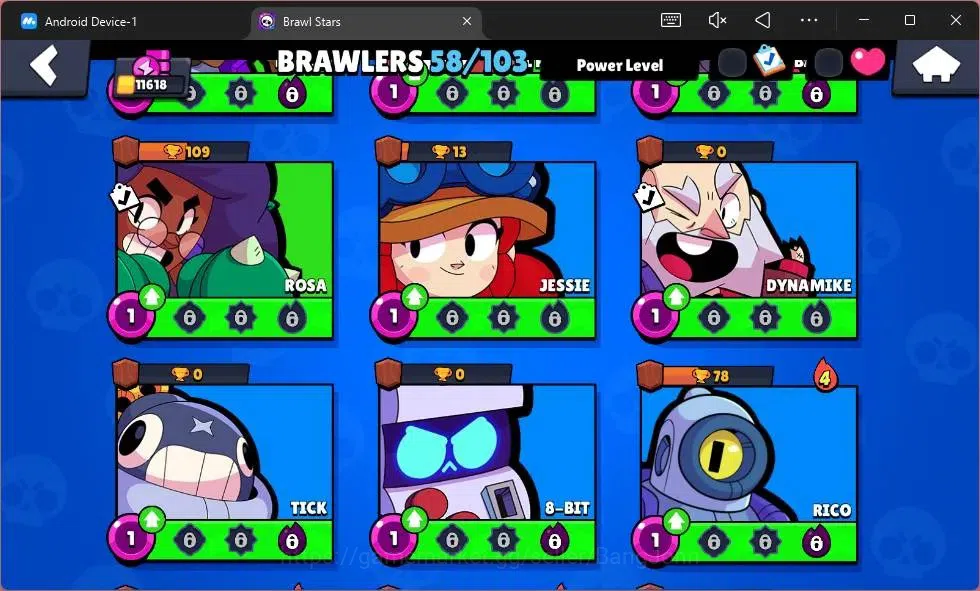 Brawl Stars Accounts Global | 11618 Thropy|58 Brawler|6 Max Hypercharge image 9