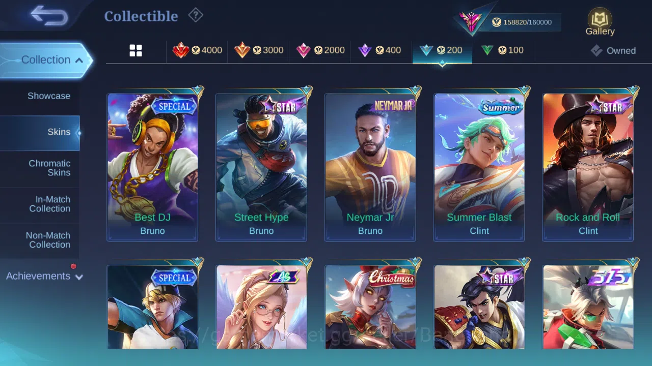 Mobile Legends: Bang Bang Accounts Hero 131 | skin 472 | legend gusion | legend lunox image 13