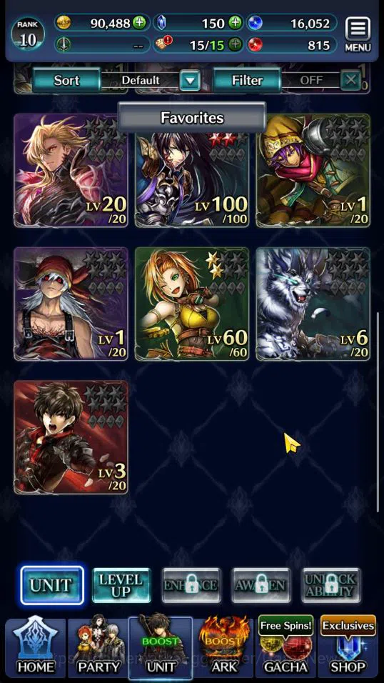 Last Cloudia Accounts Low-End GLOBAL | Rank 15 | Spirit Maiden Sera,Ascended Roland,Goddess Lilaha,Knight Mauna , etc | 4UR 2