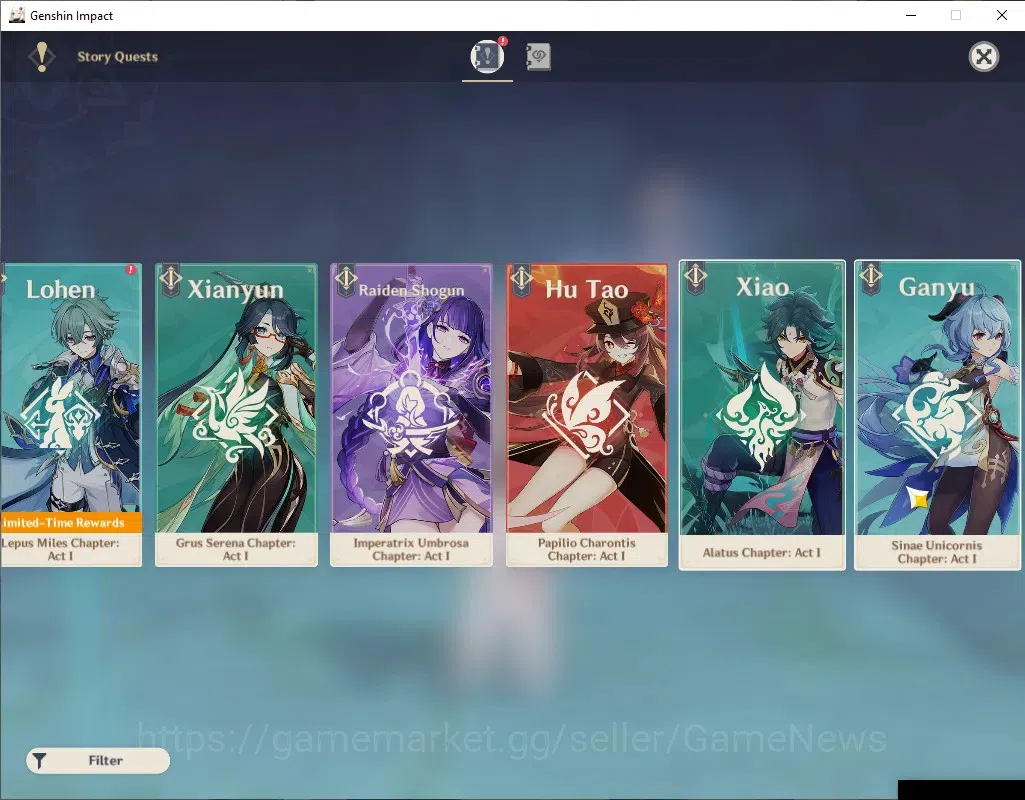 Genshin Impact Accounts ASIA|AR 53|PremTeam [Varesa,Xianyun,Furina]|Chasca image 18