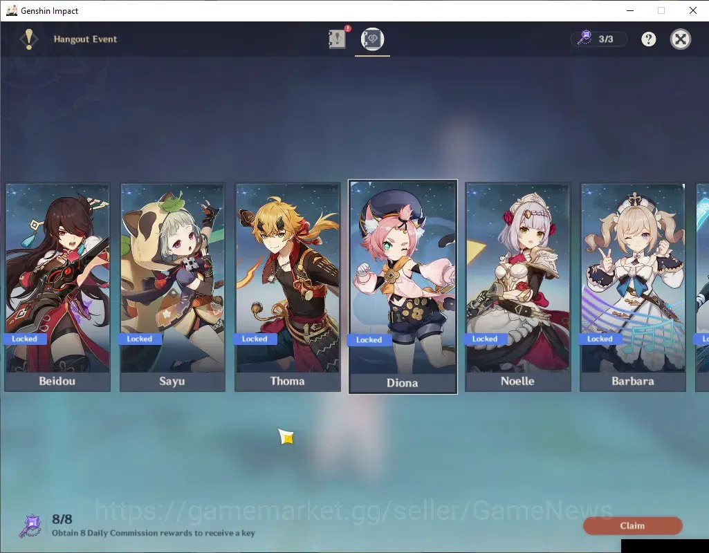 Genshin Impact Accounts ASIA|AR 53|PremTeam [Varesa,Xianyun,Furina]|Chasca image 20