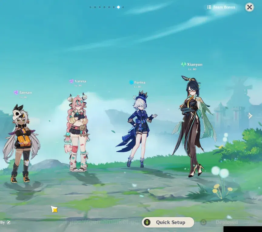 Genshin Impact Accounts ASIA|AR 53|PremTeam [Varesa,Xianyun,Furina]|Chasca image 3