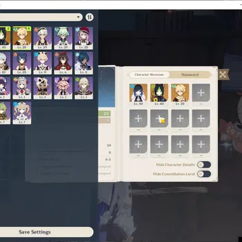 Genshin Impact Accounts Starter ASIA|AR 22|1 Limited (Yelan) + 1 Standard (Tighnari)|Low Exploration & Main Quest|BD