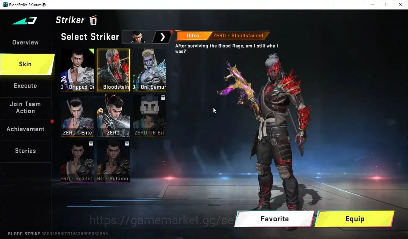 Blood Strike Accounts ASIA|Collab 7DS[AK47-Rhita,QBZ95],BLEACH Byakuya,A image 5