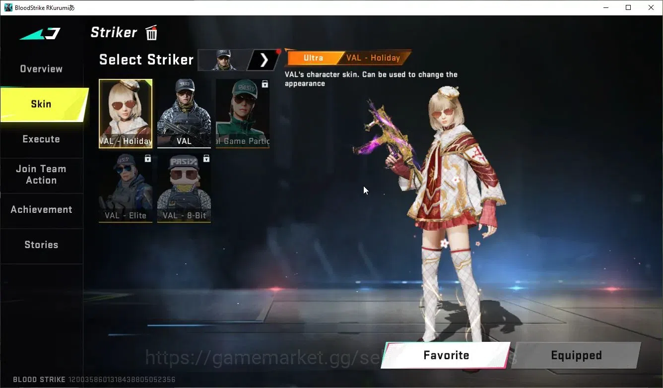 Blood Strike Accounts ASIA|Collab 7DS[AK47-Rhita,QBZ95],BLEACH Byakuya,A image 8