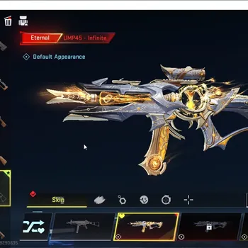 Blood Strike Accounts Collab Skin Asia|Eternal UMP45 Infinite|1 Legendary NOVA Rebel Vogue|5 Striker|Log NetEase|Take