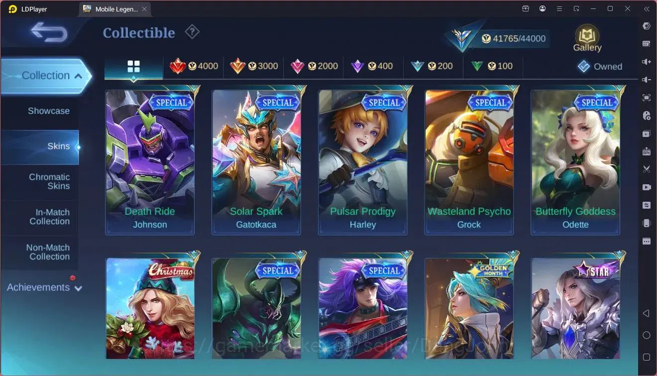 Mobile Legends: Bang Bang Accounts GLOBAL Hero 112 Skin 182|Sasuke|Gara|ANN Haya|Vale image 14
