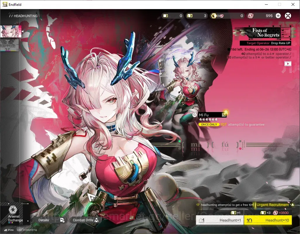Arknights: Endfield Accounts ASIA|Lv 56|7 SSR(4Limit)+14 (*6WEP)|[(Gilberta,Lae image 14