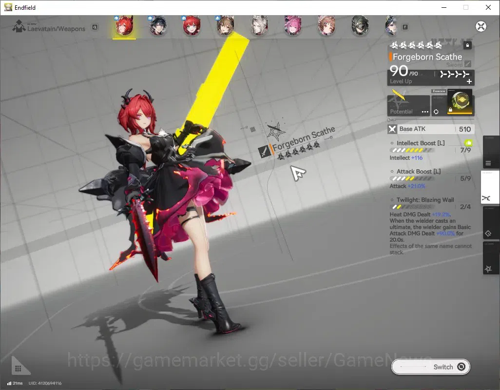 Arknights: Endfield Accounts ASIA|Lv 56|7 SSR(4Limit)+14 (*6WEP)|[(Gilberta,Lae image 4