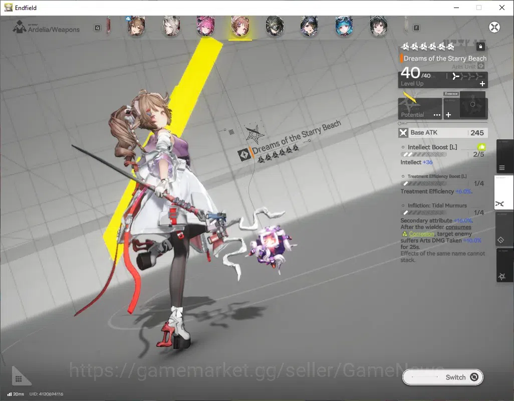 Arknights: Endfield Accounts ASIA|Lv 56|7 SSR(4Limit)+14 (*6WEP)|[(Gilberta,Lae image 5