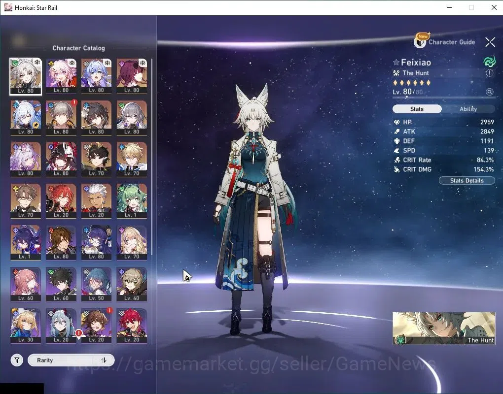 Honkai Star Rail Accounts Asia|TL 69|11 Limited|[Castorice,Jingliu,Jing Yuan image 4