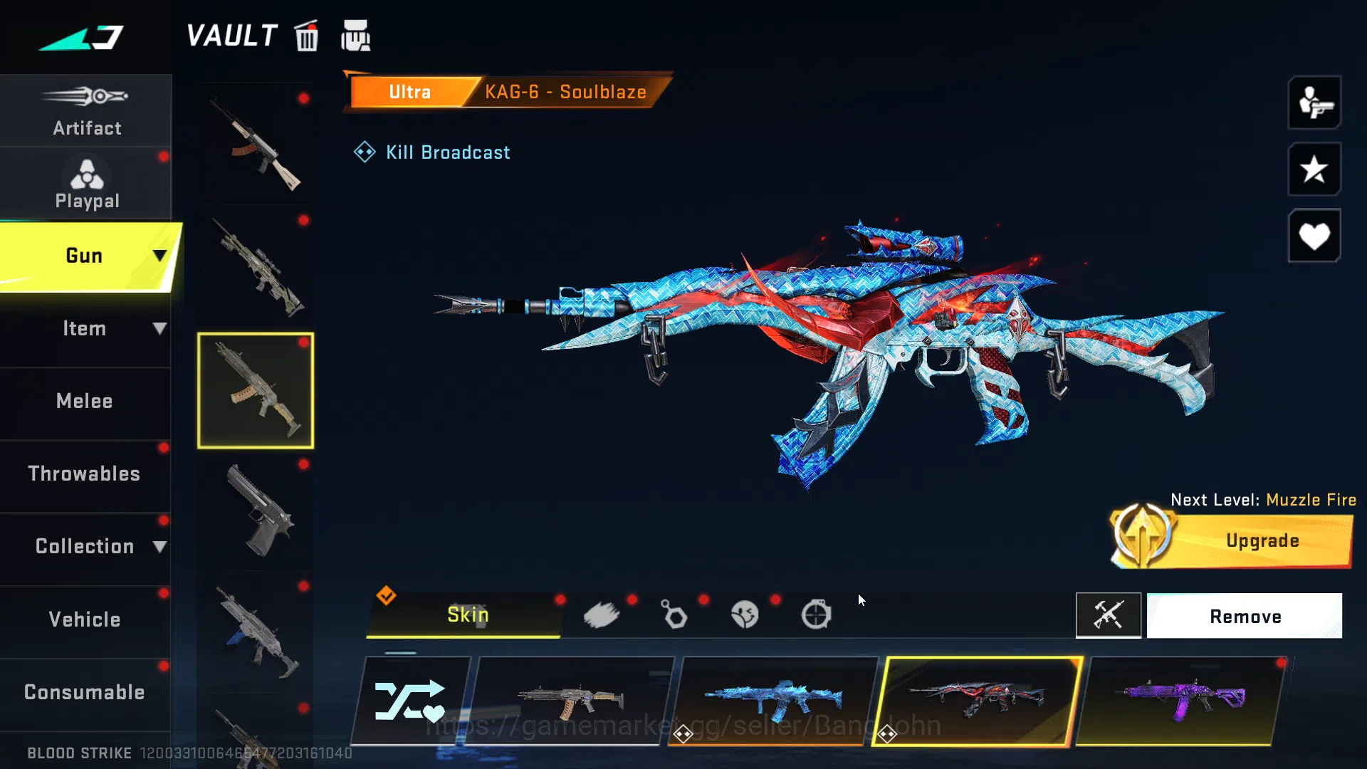 Blood Strike Accounts ASIA | Eternal Zero, Ultra Zero, Ultra Blast, 2 Ul image 8
