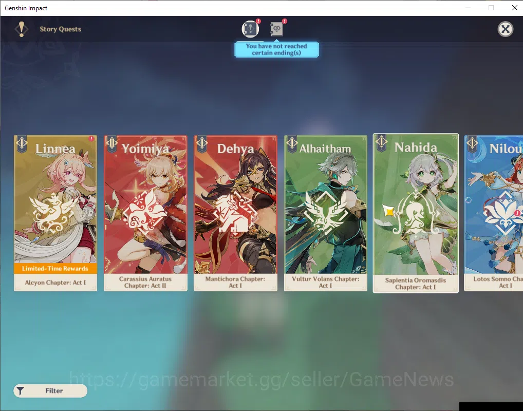 Genshin Impact Accounts ASIA|AR 55|3 Limited +4(*5Weapon)|Furina+Sign,Linn image 4