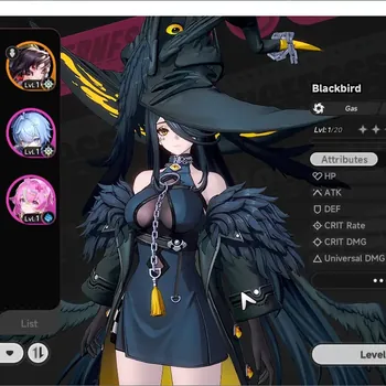 Neverness to Everness Accounts Global SEA|HL 3|3 S-Class 2 Limited| Blackbird+Glider & Hotori | Jiuyuan |3 S-Class