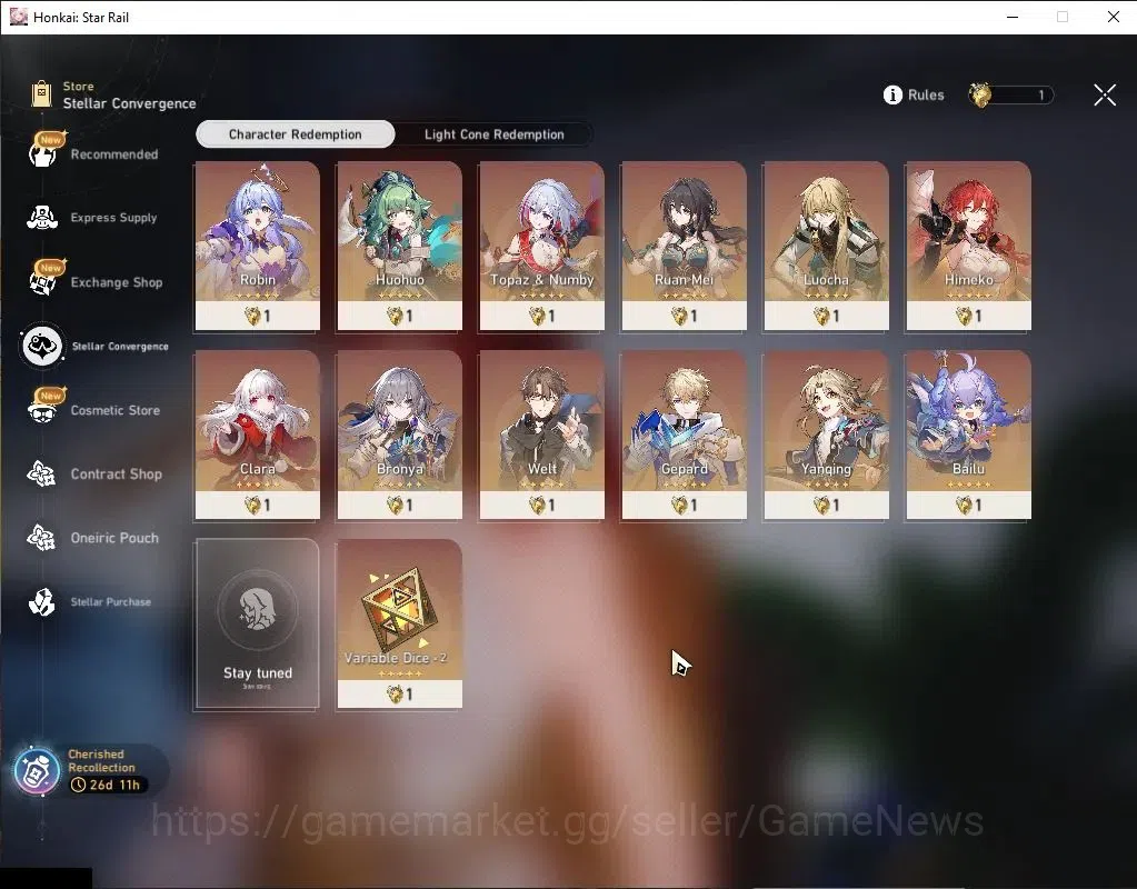 Honkai Star Rail Accounts Asia|TL 3|1 Golden Companion Spirit|1 Limited| Sil image 12
