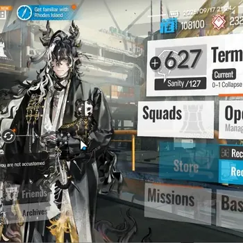 Arknights Accounts Starter Fresh Starter| 1 Limited Operator (Wang)|2.3K Orundum|Story 0-1|Low Explore|CN