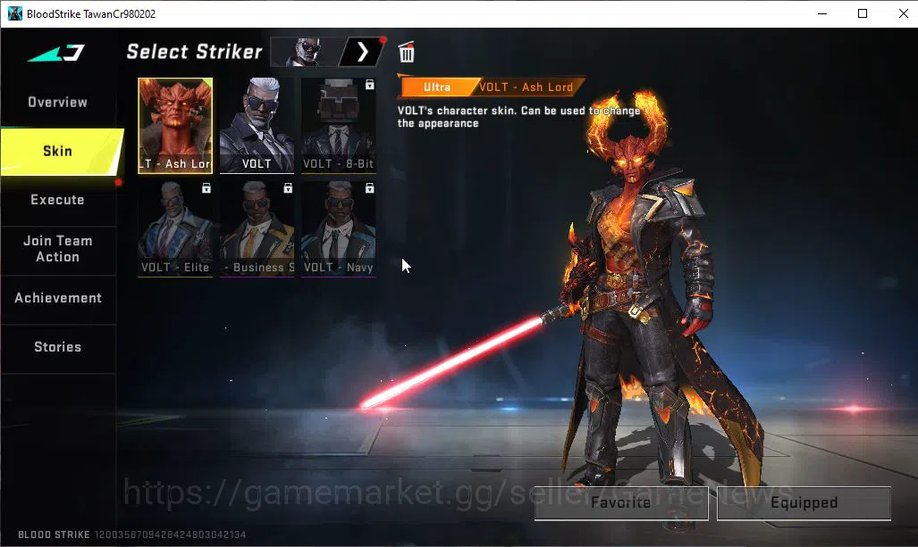Blood Strike Accounts ASIA|COLLAB BLEACH Ethan-Byakuya Kuchiki|Melee Lig image 2