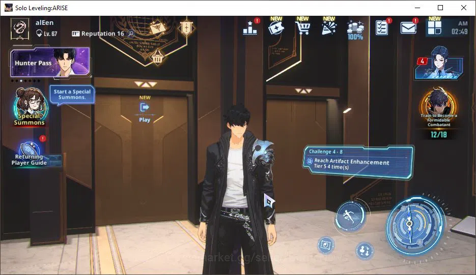 Solo Leveling: ARISE Accounts Total Power 416K|11SSR| TawataA5+signA4, ThomasA3+sign, GunheeA5+sign, ByungGuA5+sign