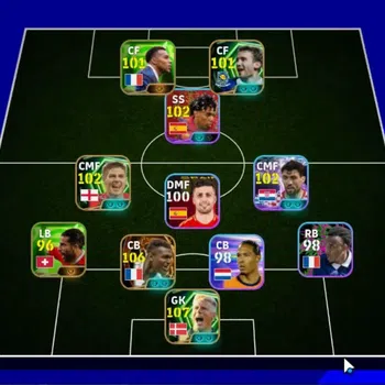 eFootball Accounts Legends & Iconic Players Android|560 Coin|BigTime M.Desailly|Epic