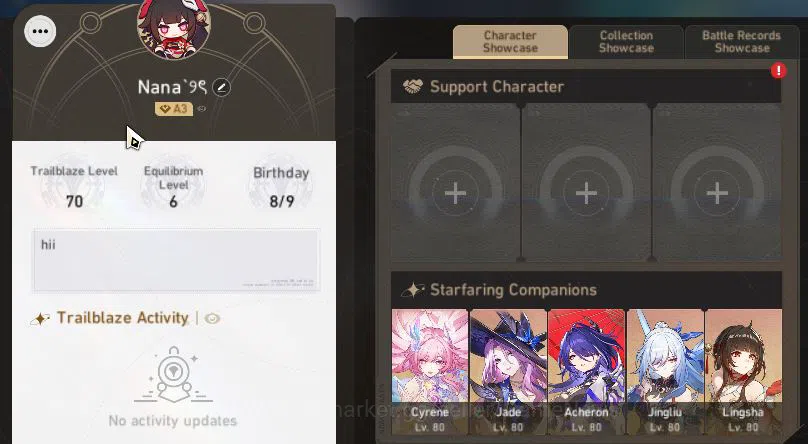 Honkai Star Rail Accounts Asia|TL 70|11 Limited|[Jingliu,Dr.Ratio]+Sign,Jade image 2