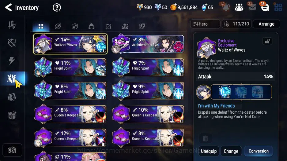Epic Seven Accounts Asia Verif|13ML(LOTScales,NM Luna,Hars etti,Politi image 8