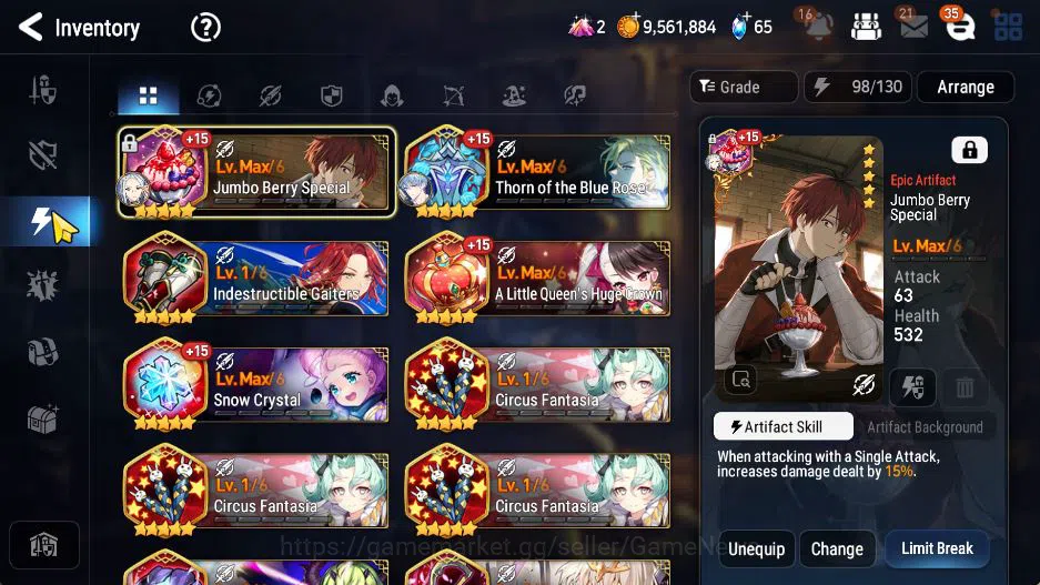 Epic Seven Accounts Asia Verif|13ML(LOTScales,NM Luna,Hars etti,Politi image 9