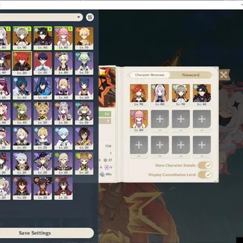 Genshin Impact Accounts Others EU|AR 56|5 Limited + 4(*5 Weapon)|Mavuika+Sign,Sandrone C1,Citlali,Yae