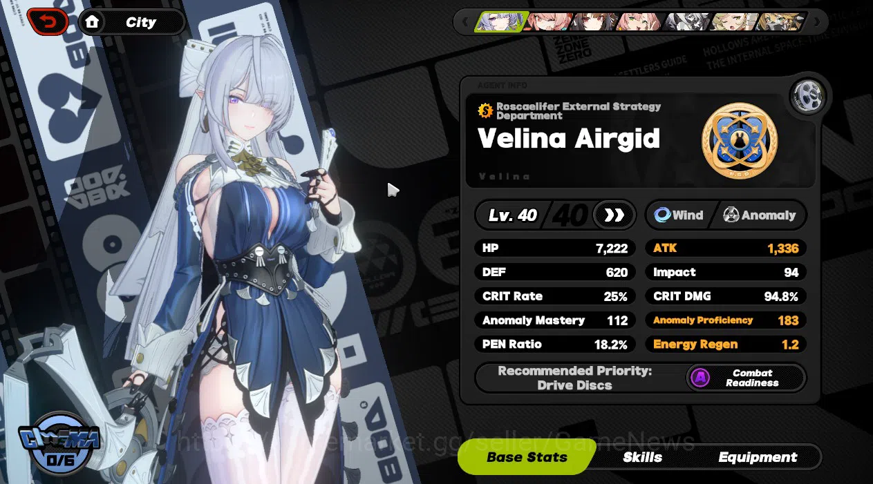 Zenless Zone Zero Accounts Starter ASIA|IK 38|S1 CH3 + 15 EMT|3 Limited[Ye Sunguang + Sign,Velina Argid,Zhao]|All Unset|MC 12